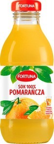 FORTUNA SOK 100% POMARAŃCZA 0,3 L